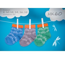 НК60, шкарпетки (1 пара), бавовна, для хлопчика