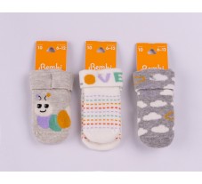 НК81, шкарпетки (1 пара),, махрові, для дівчинки